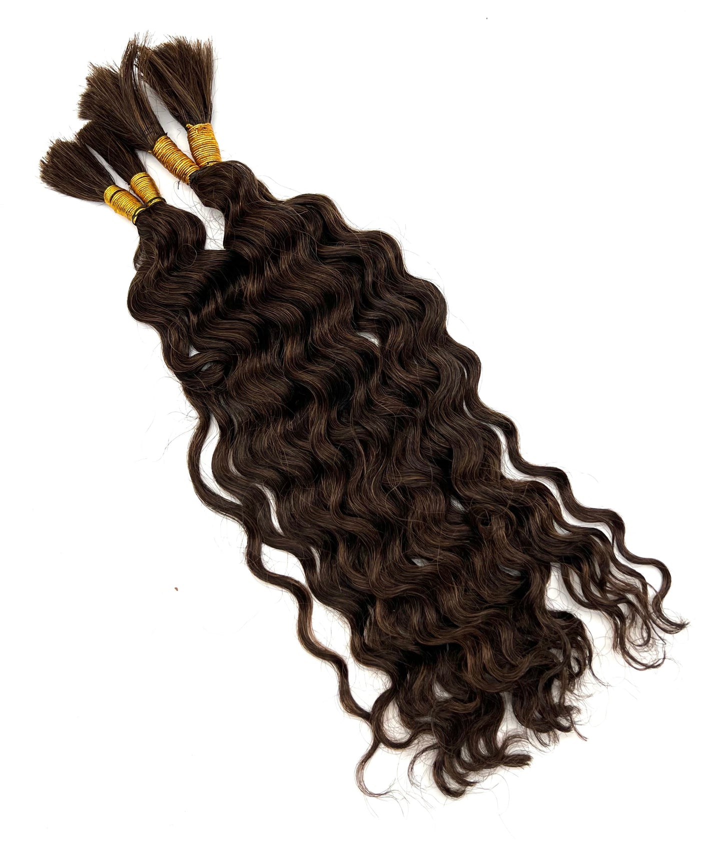 Unique's Human Hair New Deep Bulk 18" - Choose Size