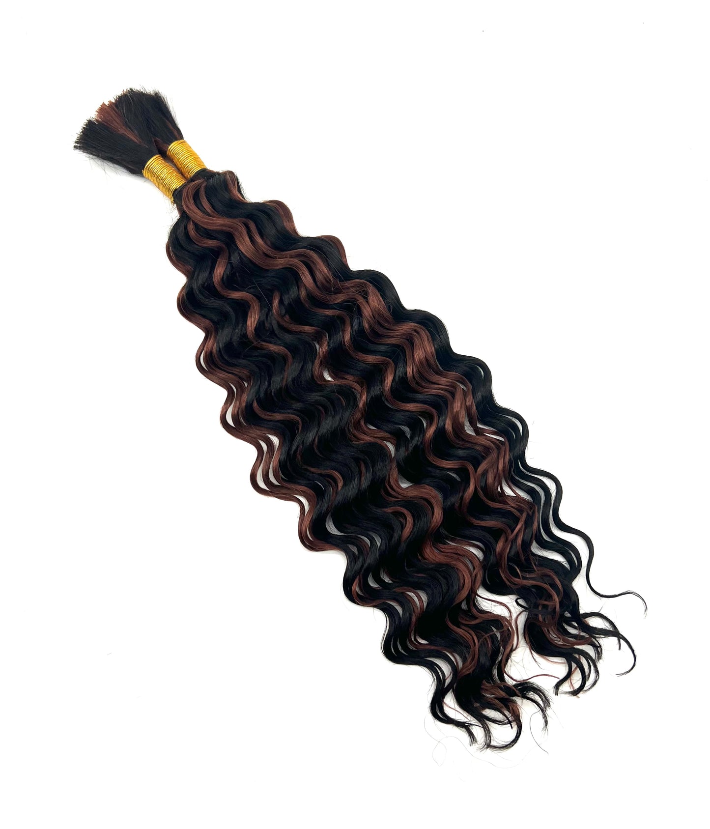 Unique's Human Hair New Deep Bulk 18" - Choose Size