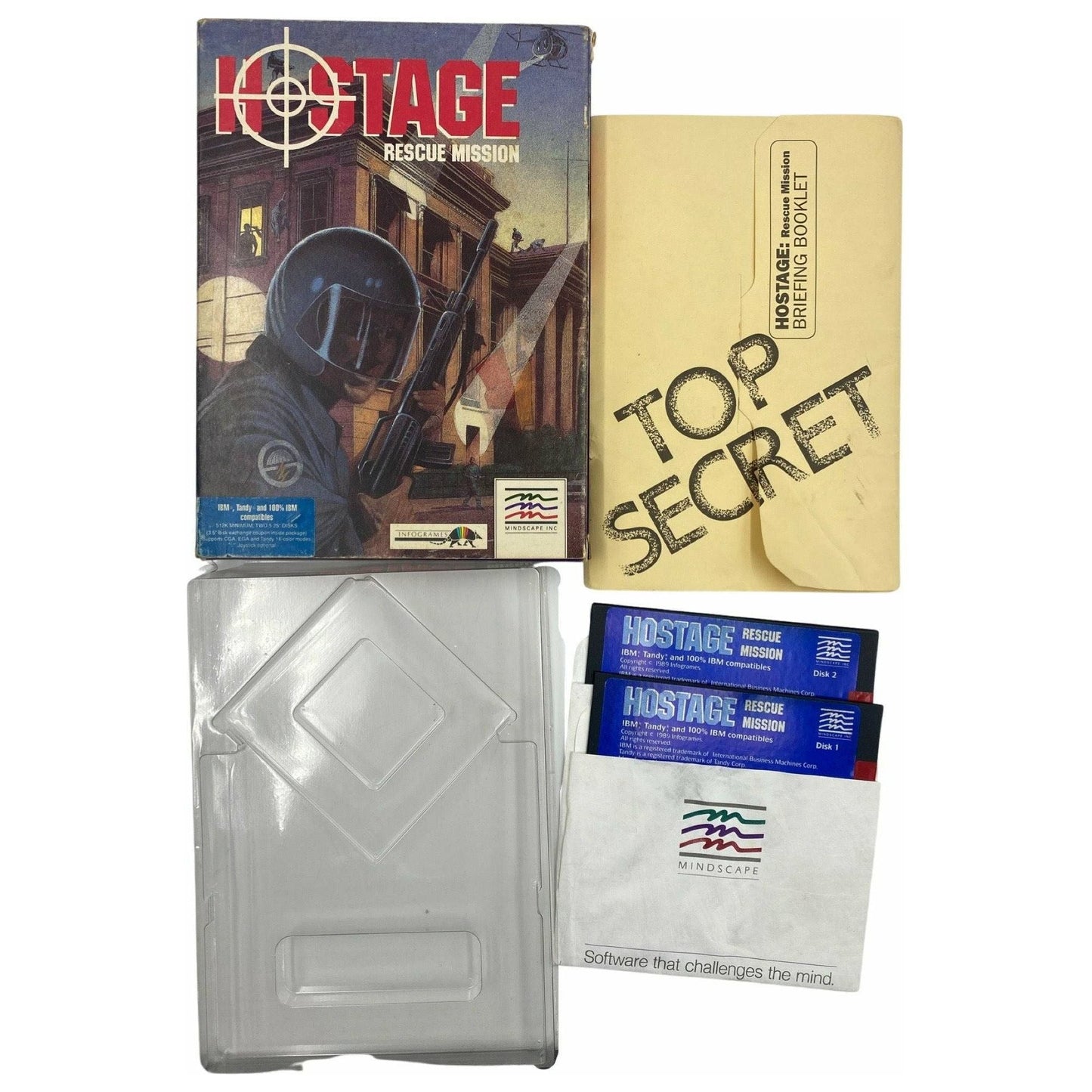 Misión de rescate de rehenes - IBM / PC