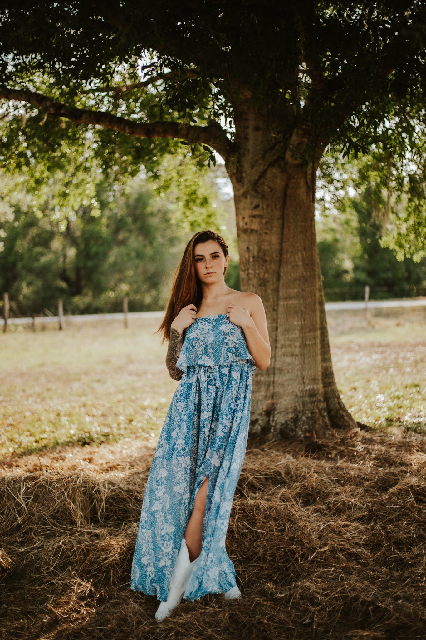 Olivia's Tube Top Maxi Dress