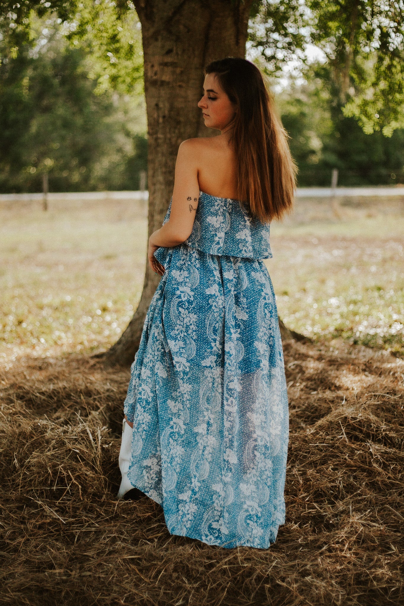 Olivia's Tube Top Maxi Dress