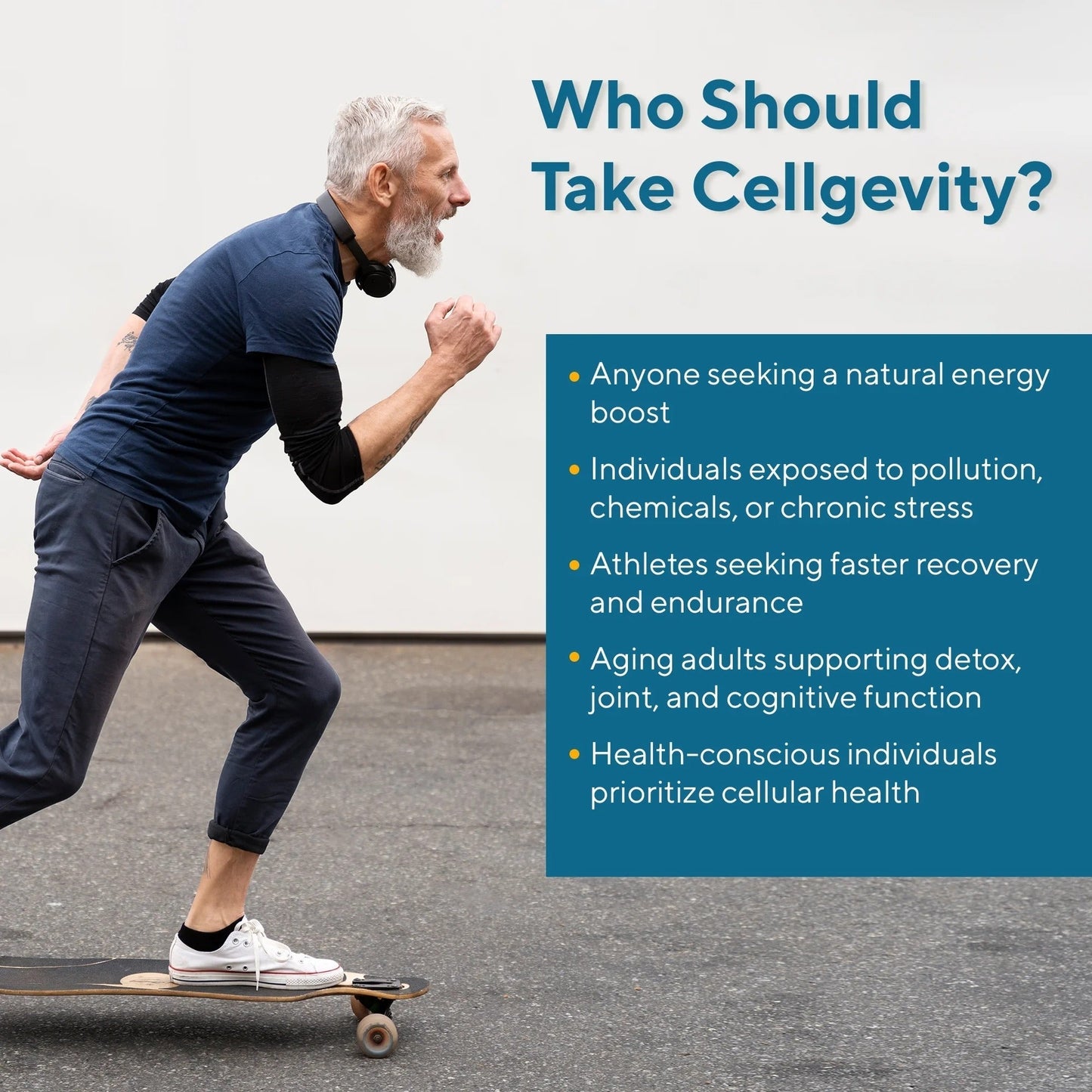 Cellgevity, Tecnología Avanzada Riboceine, 120 Cápsulas, 60 Servicios