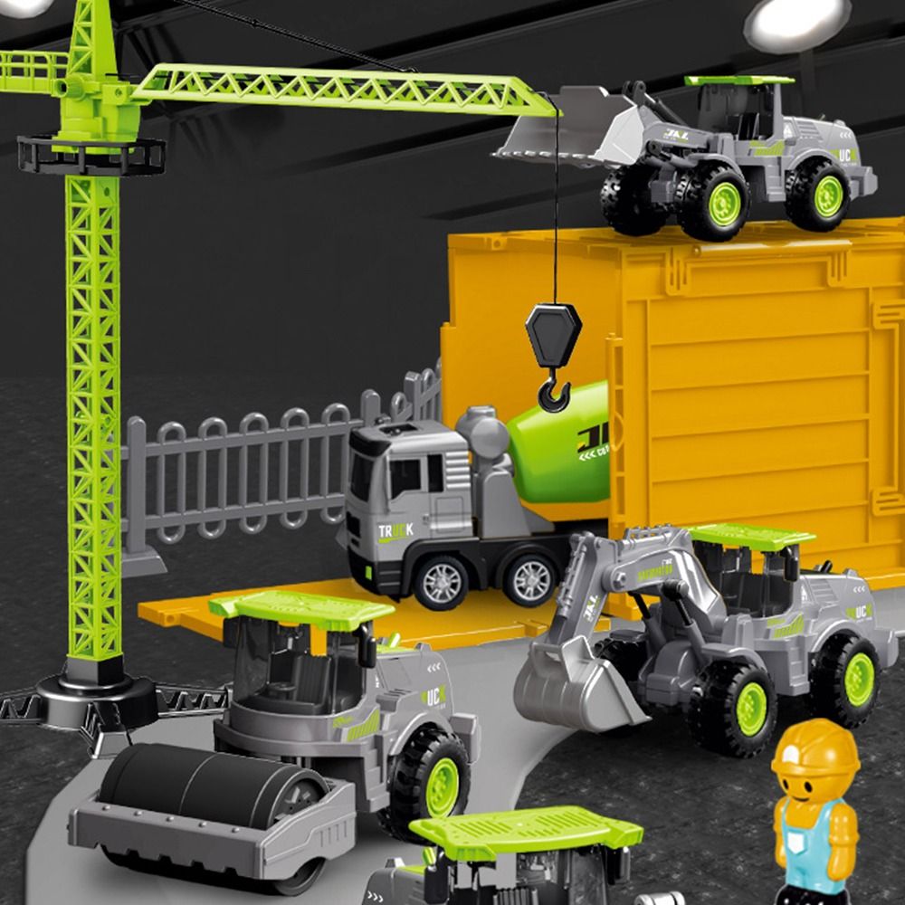 Imitation Alloy Inertia Engineering Vehicle Toys | Excavator - # BOT&G21910006 & BOT&G22910007