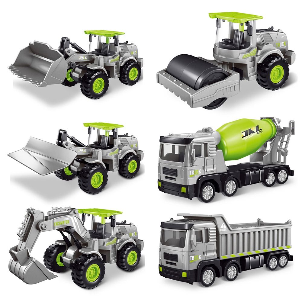 Imitation Alloy Inertia Engineering Vehicle Toys | Excavator - # BOT&G21910006 & BOT&G22910007