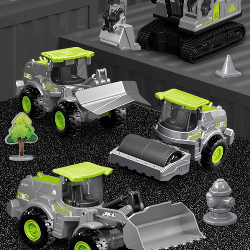 Imitation Alloy Inertia Engineering Vehicle Toys | Excavator - # BOT&G21910006 & BOT&G22910007