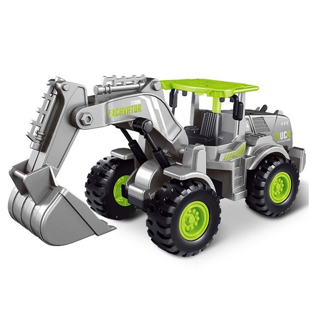 Imitation Alloy Inertia Engineering Vehicle Toys | Excavator - # BOT&G21910006 & BOT&G22910007