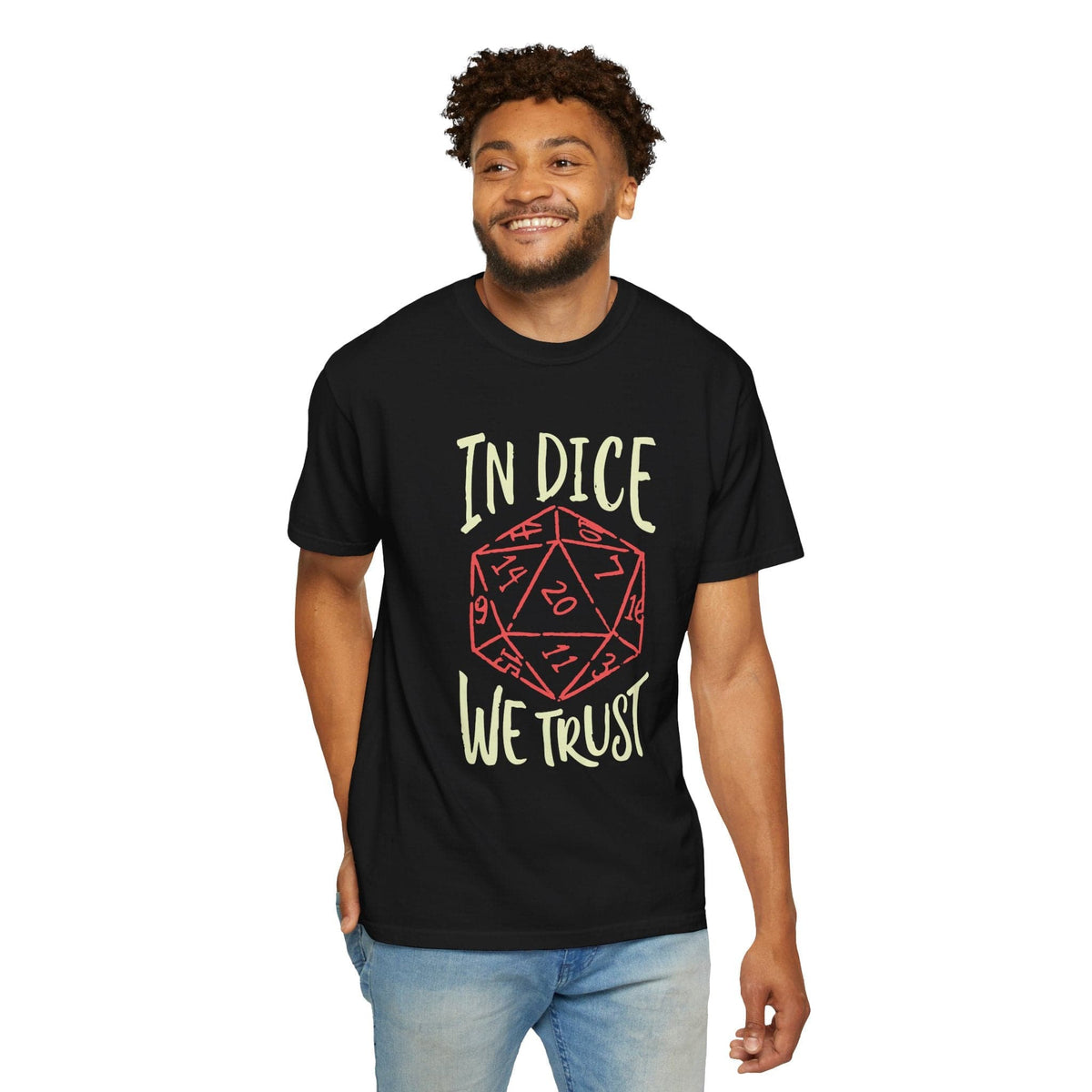 In Dice We Trust D&D T-Shirt - Comfort Colors