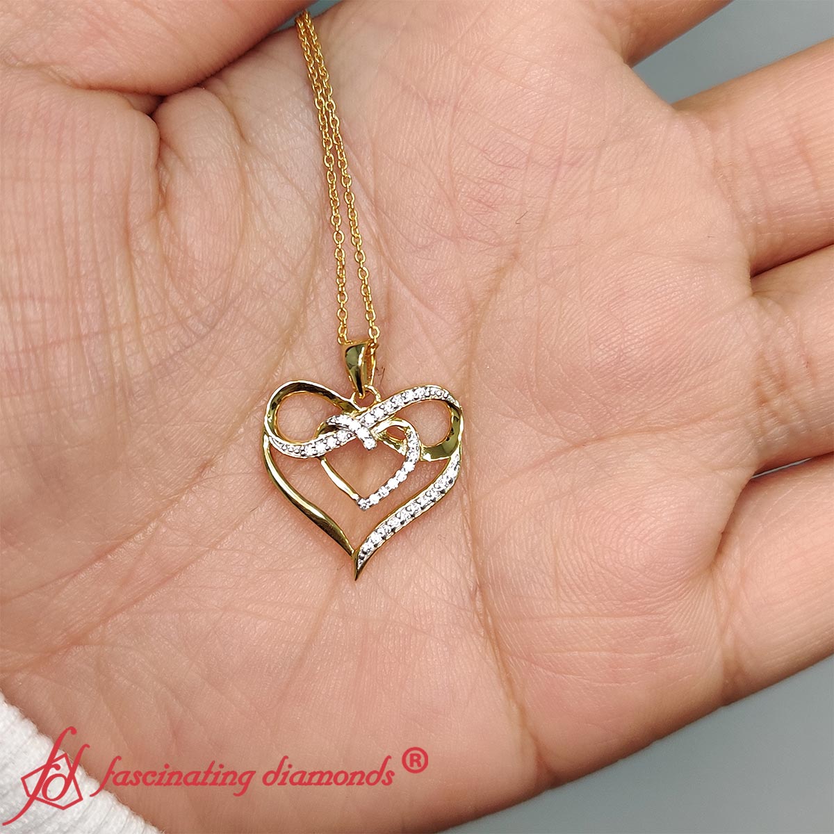 Infinity Heart Pendant