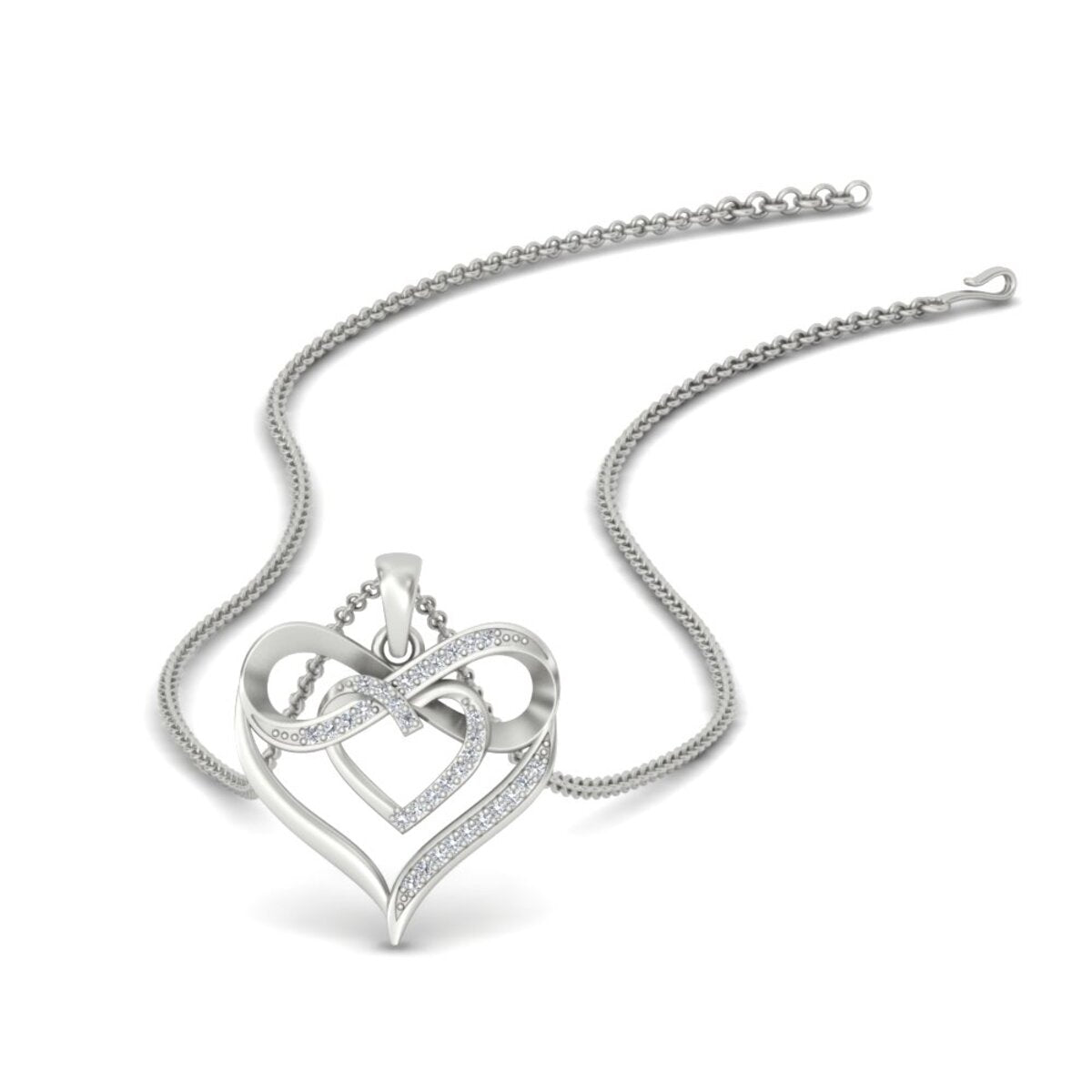 Infinity Heart Pendant