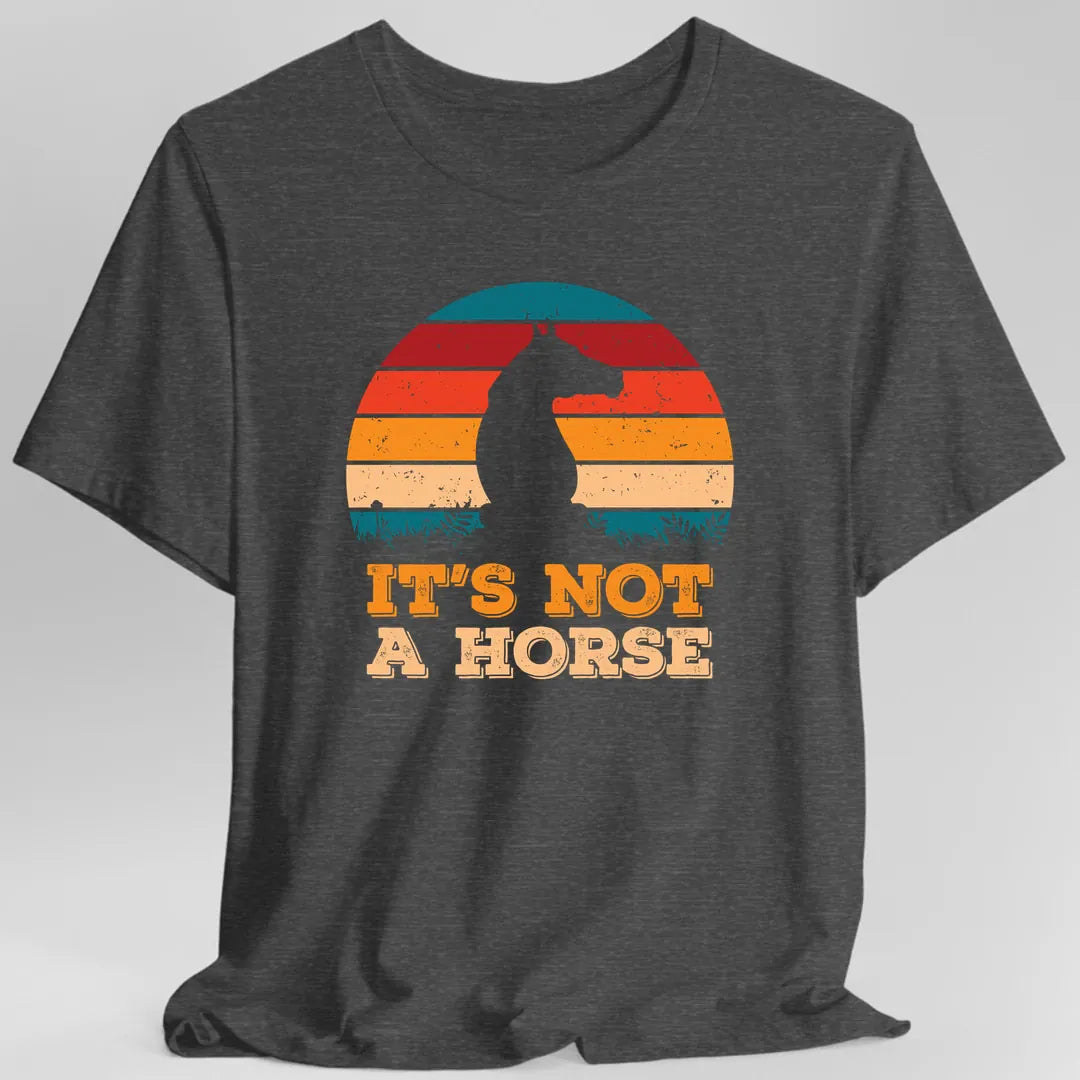 It's Not a Horse Funny Chess T-Shirt