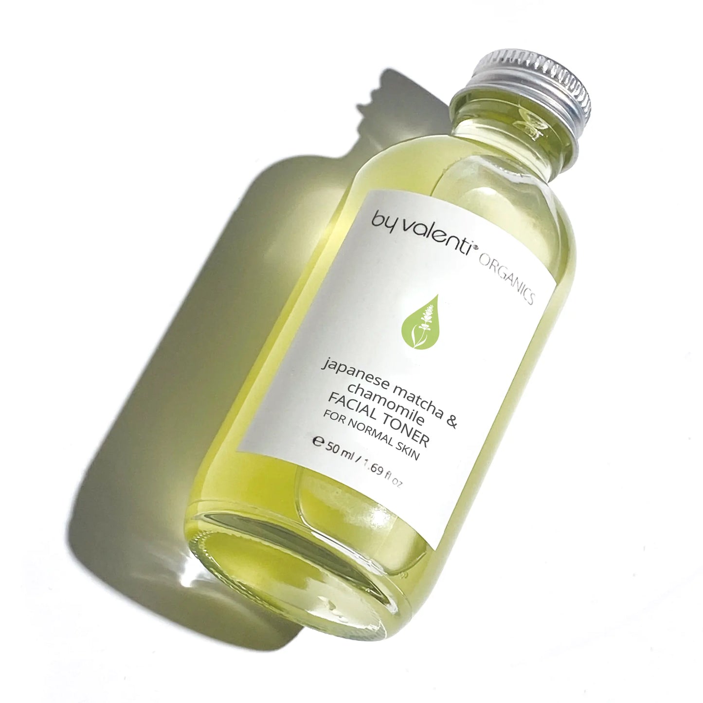 Tónico facial de manzanilla y matcha japonés para piel normal con hidrolatos + hamamelis + extracto de matcha japonés