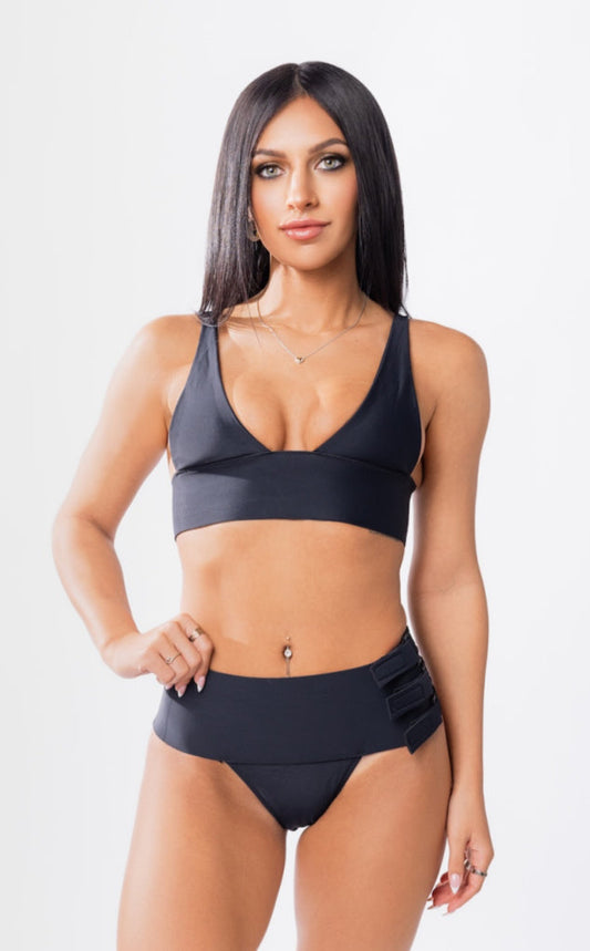 Sujetador de bikini de neopreno Jaws