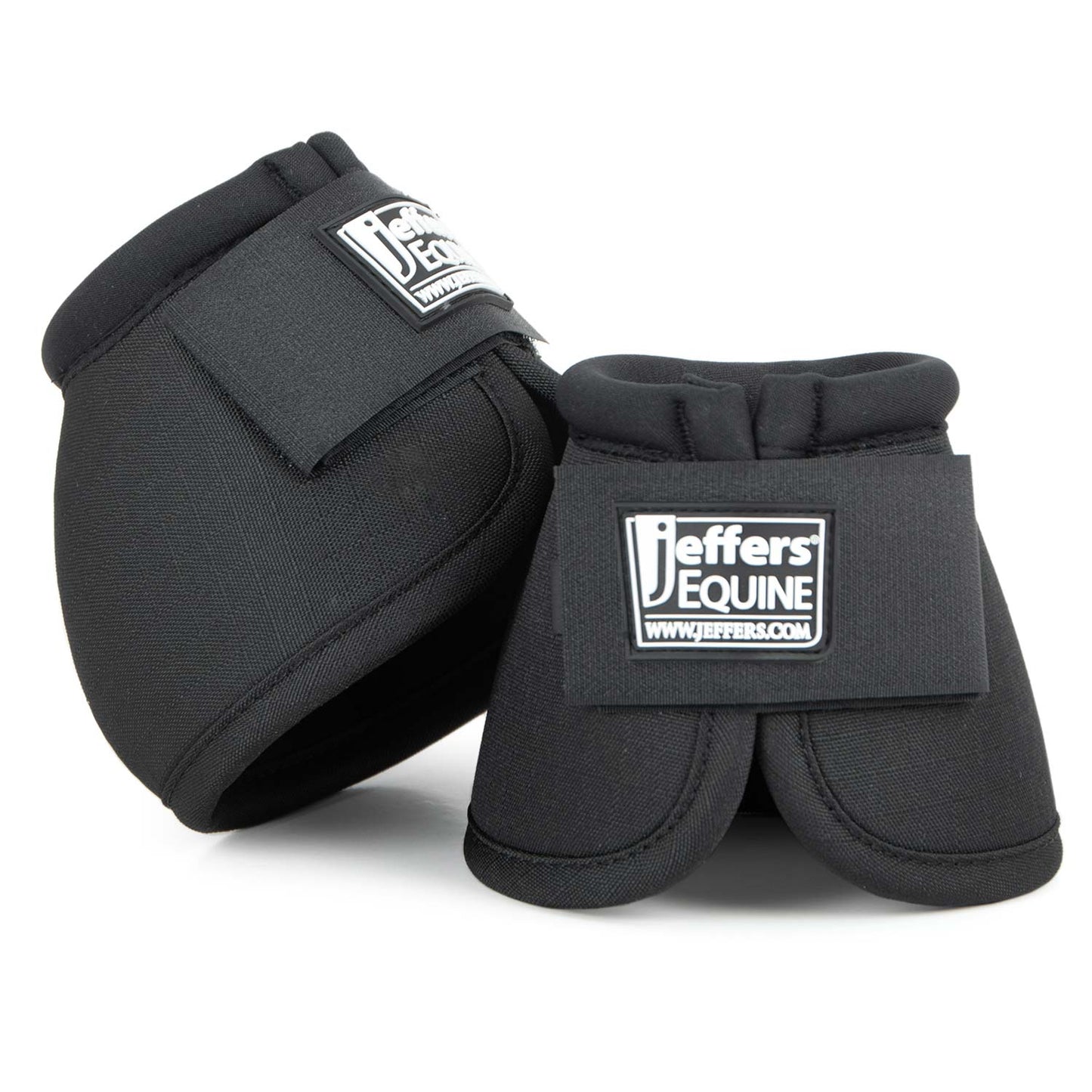Botas de campana Jeffers No-Turn para caballos, colores sólidos, 2 unidades