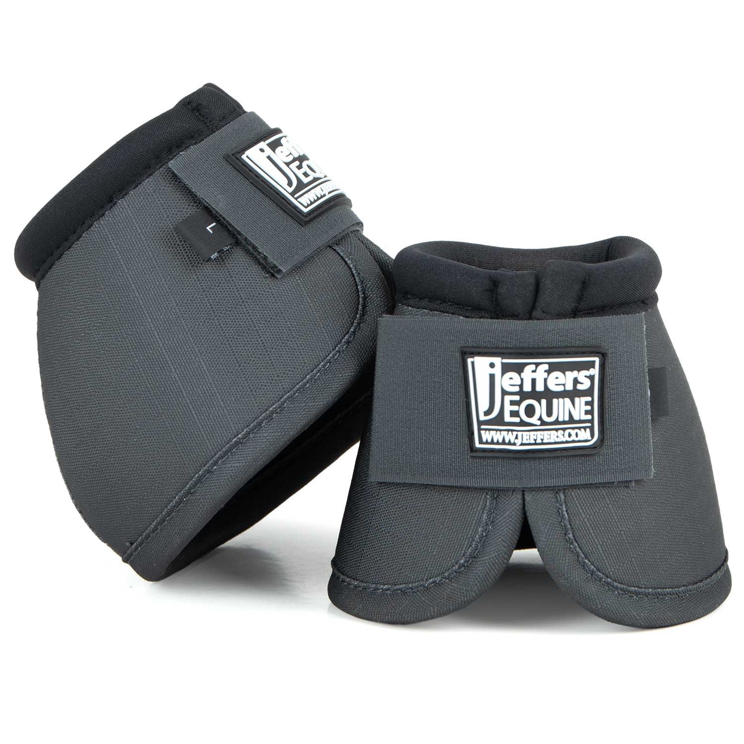 Botas de campana Jeffers No-Turn para caballos, colores sólidos, 2 unidades