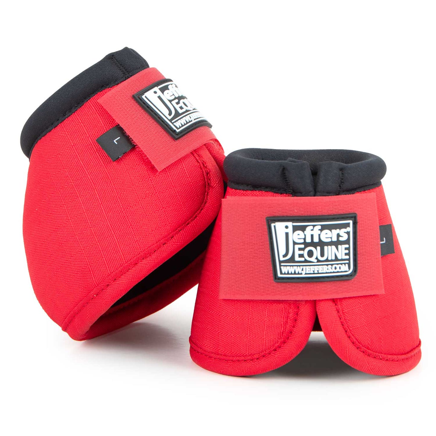 Botas de campana Jeffers No-Turn para caballos, colores sólidos, 2 unidades