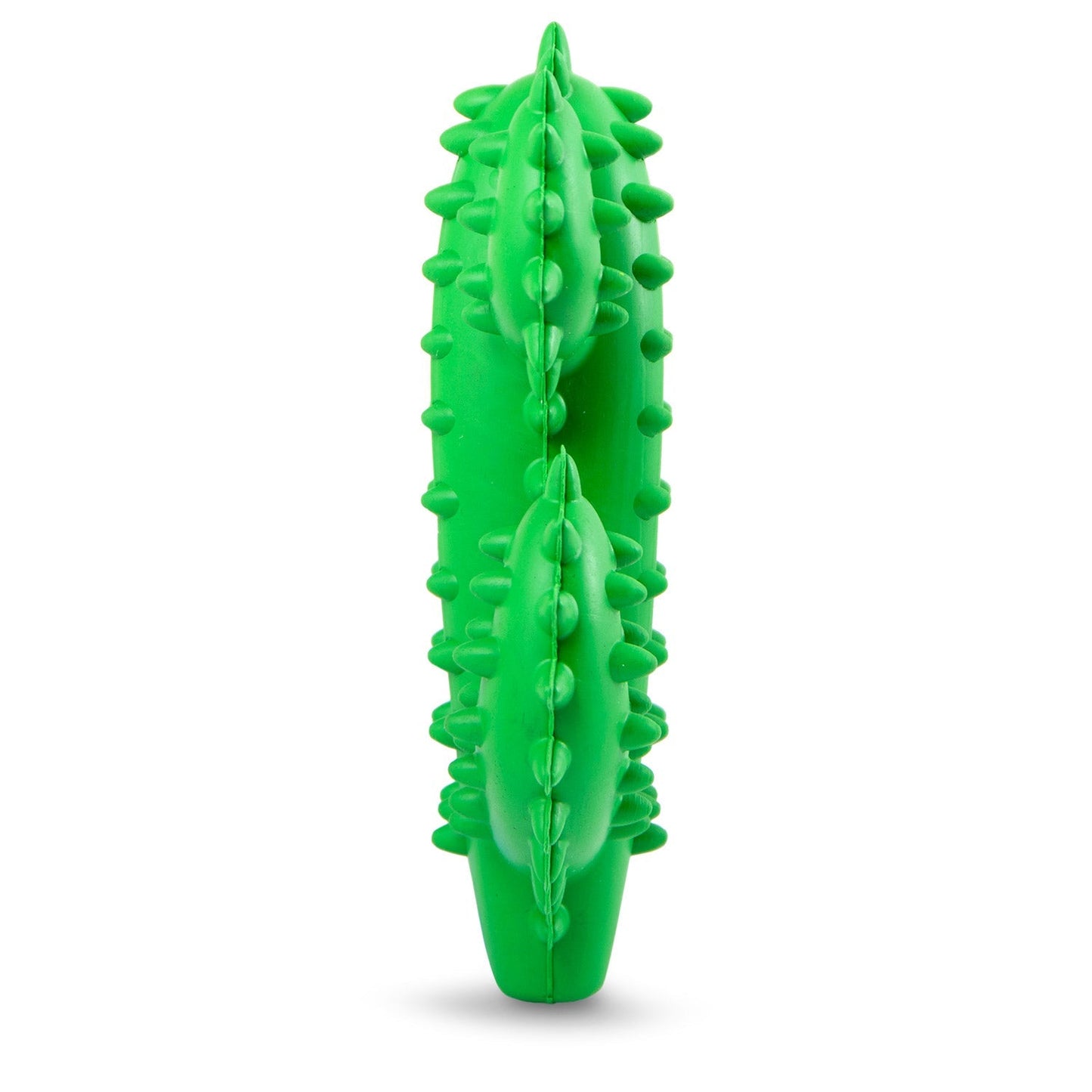 Juguete masticable dental Jeffers Cactus de caucho natural para perros para hábitos de masticación saludables