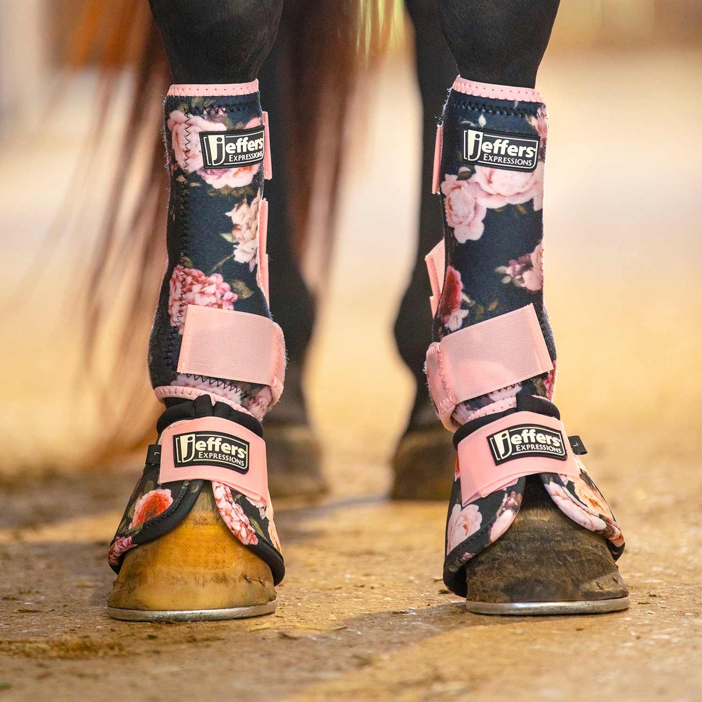 Botas protectoras antirotación Jeffers Expression para caballos, par