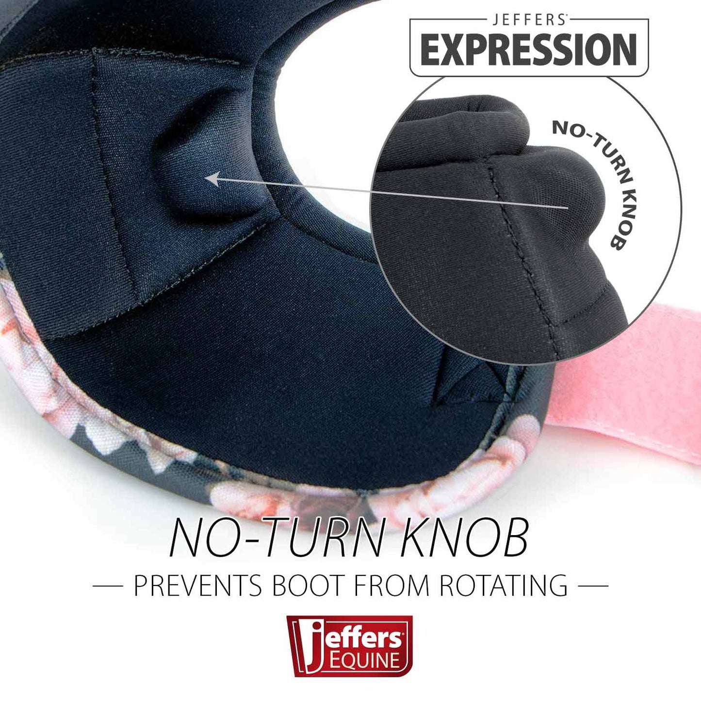 Botas protectoras antirotación Jeffers Expression para caballos, par