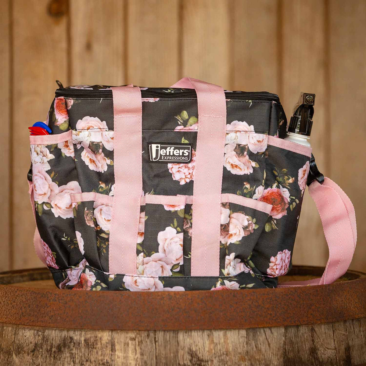 Bolsa de aseo para caballos Jeffers Expression Deluxe con correa ajustable
