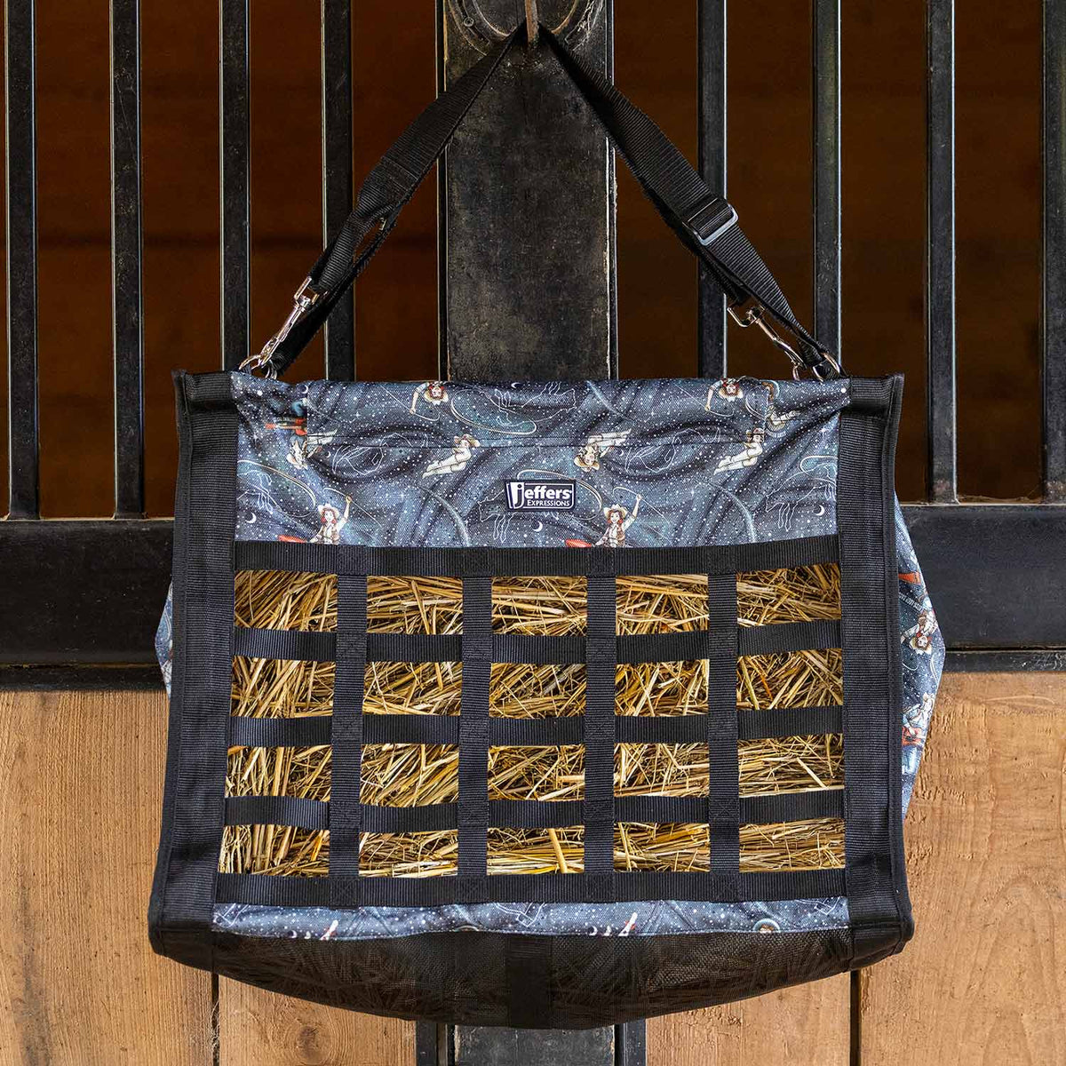 Bolsa de heno Jeffers Expression Extend-Feed para caballos y ganado