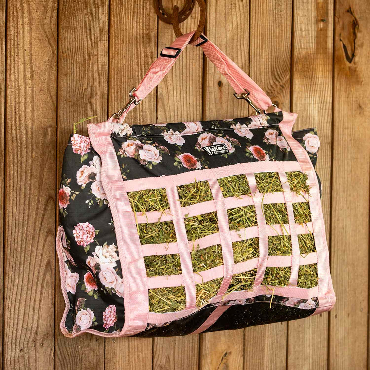Bolsa de heno Jeffers Expression Extend-Feed para caballos y ganado