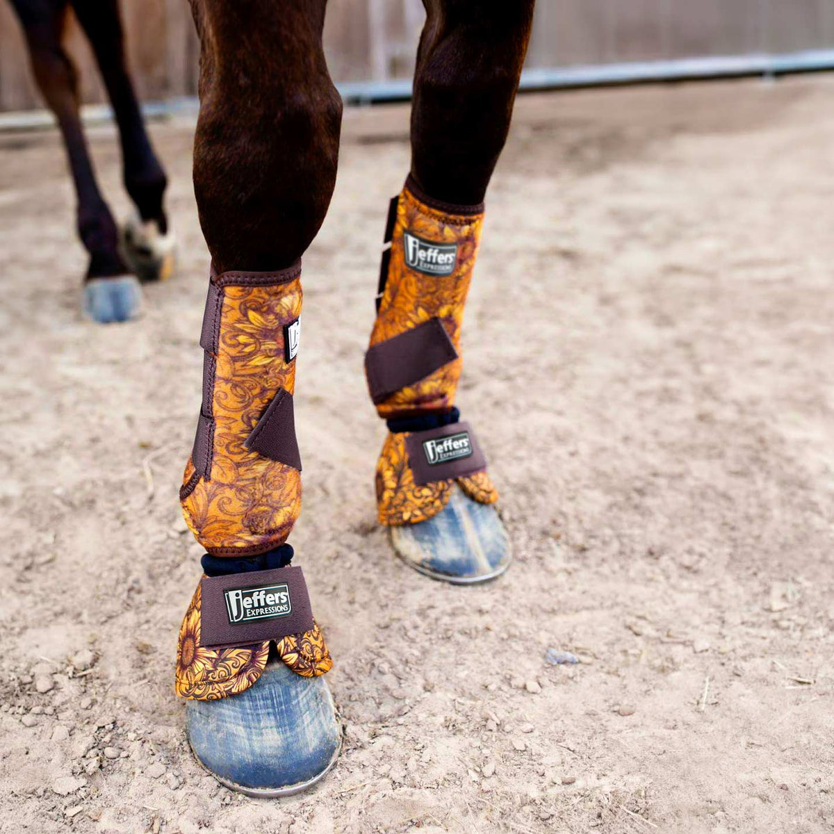 Botas protectoras antirotación Jeffers Expression para caballos, par