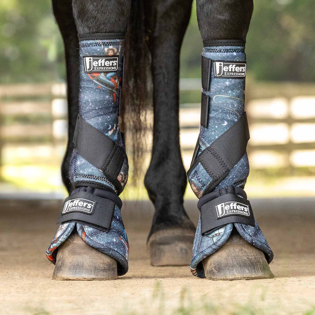 Botas protectoras Jeffers Expression para caballos