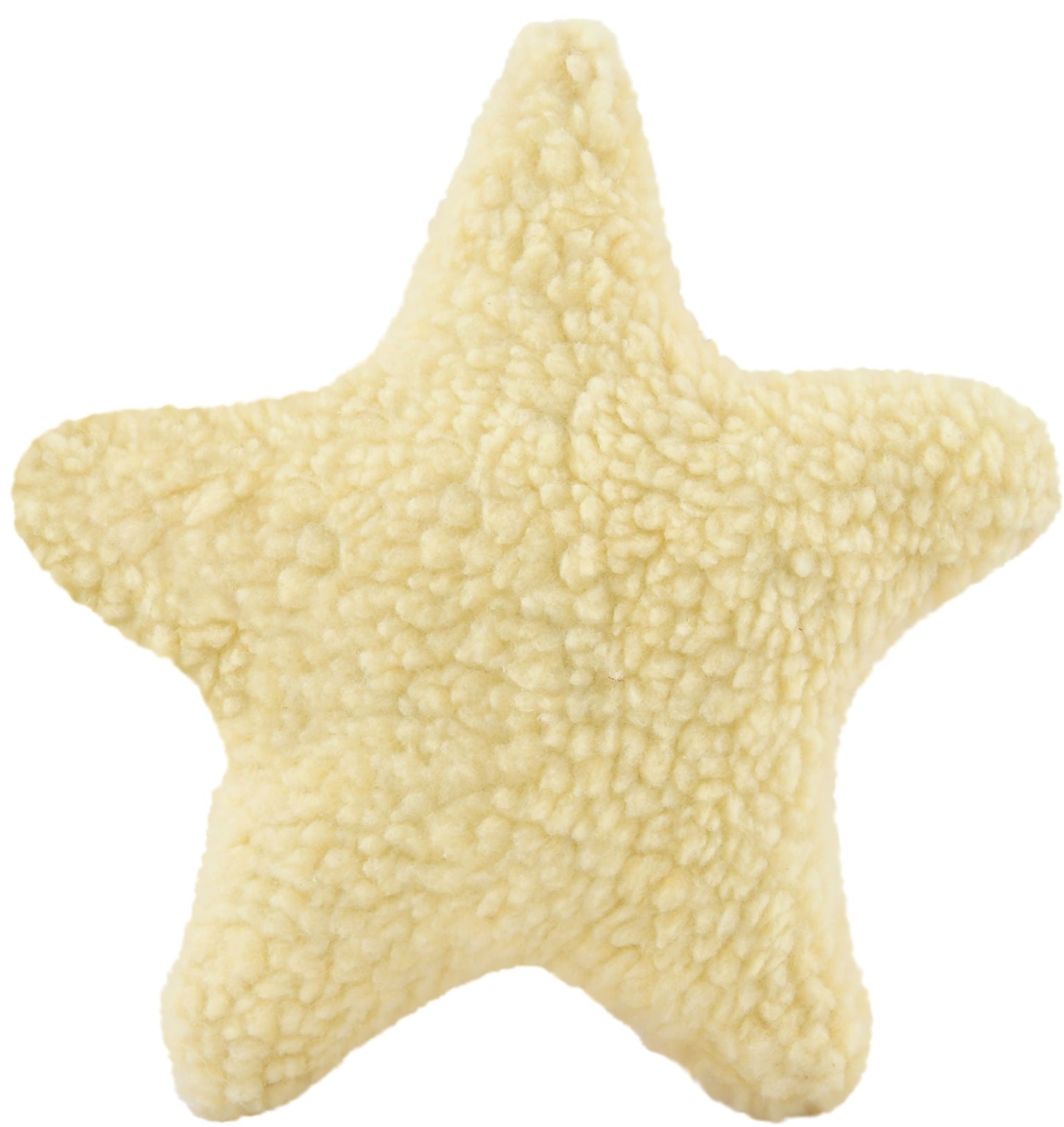 Juguetes para perro con chifle Jeffers Fuzzy Shapes, color natural, estrella/muñeco/hueso