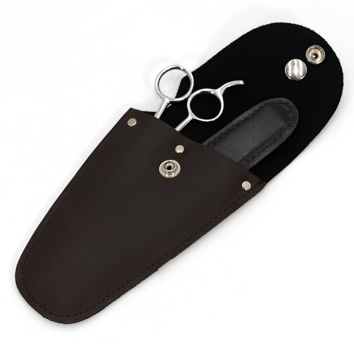 Jeffers Grooming Kit de Aseo #24412 – Tijeras de entresacar profesionales, Peine de stripping y Estuche para cinturón