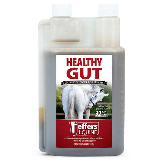 Suplemento Líquido para Caballos Jeffers Healthy Gut Gastric Support