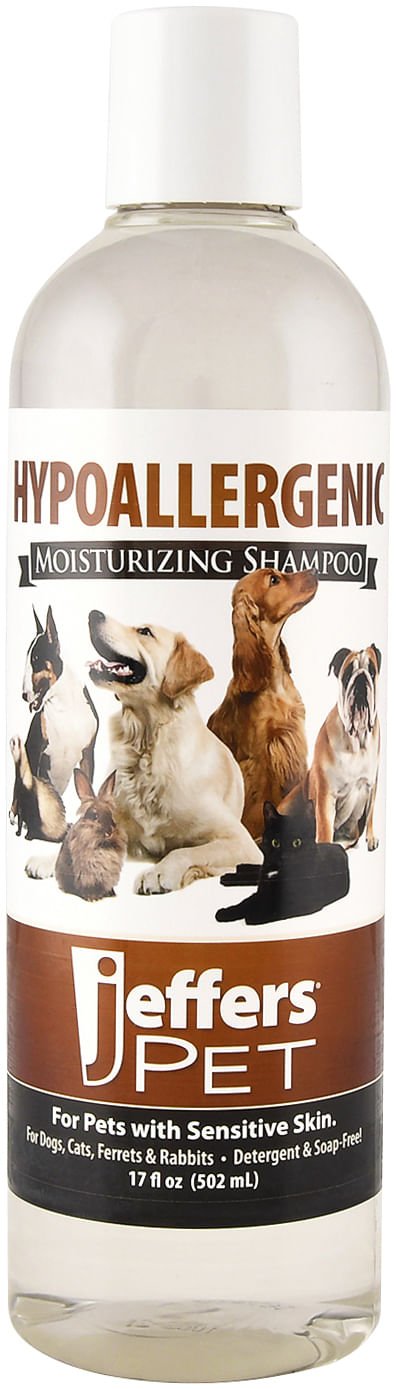 Champú hidratante hipoalergénico para mascotas Jeffers para pieles sensibles