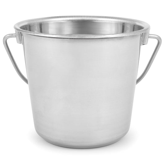 Cubos de acero inoxidable multiuso Jeffers con asa