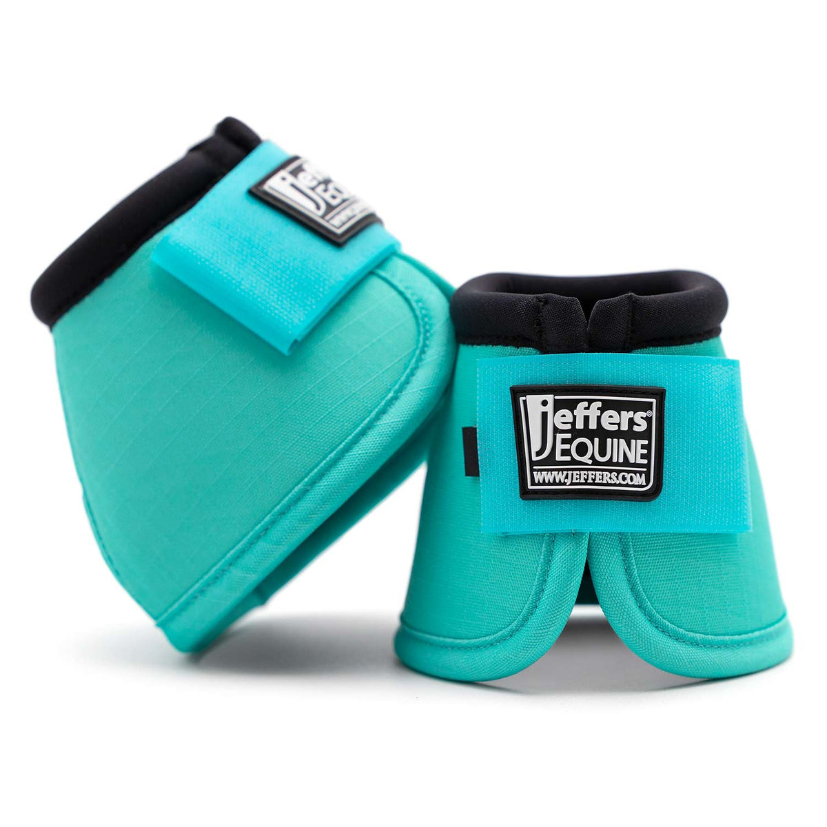 Botas de campana Jeffers No-Turn para caballos, colores sólidos, 2 unidades
