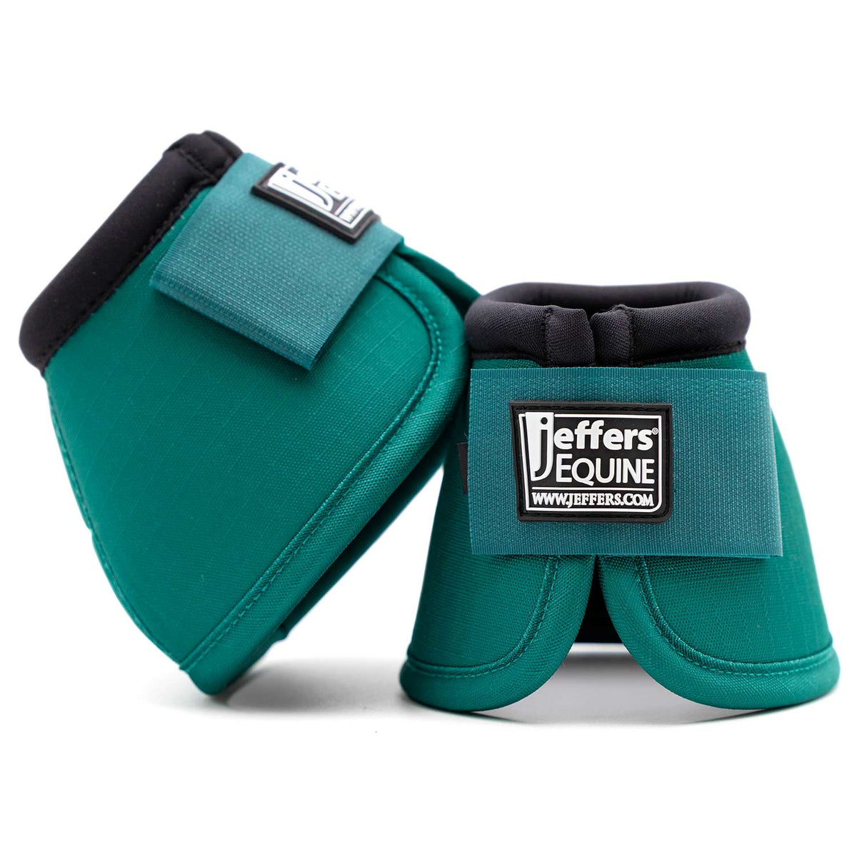 Botas de campana Jeffers No-Turn para caballos, colores sólidos, 2 unidades