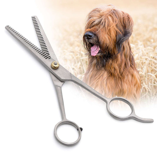 Tijeras de entresacar pelo para mascotas Jeffers, 7"L