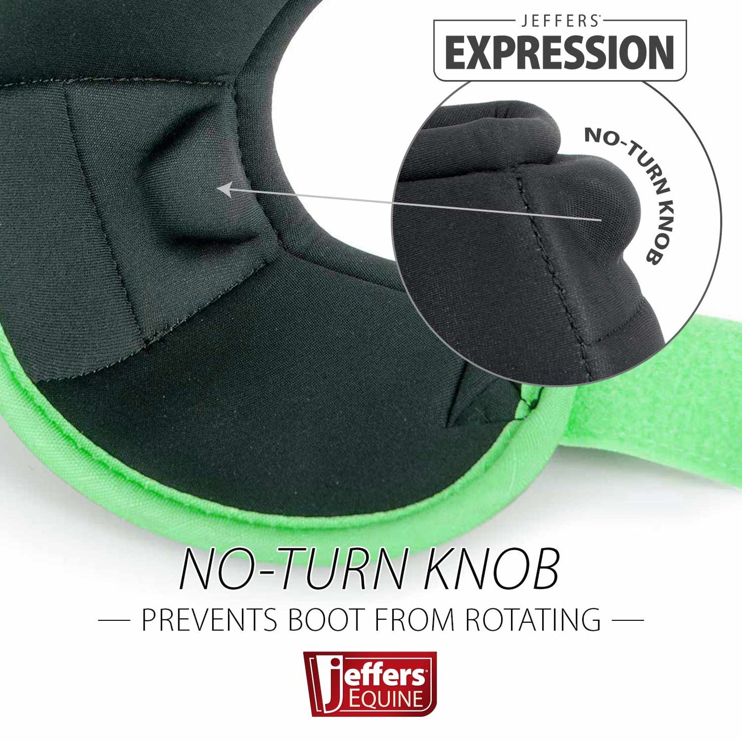 Campanas Jeffers Expression Neón Anti-Rotación para Caballos