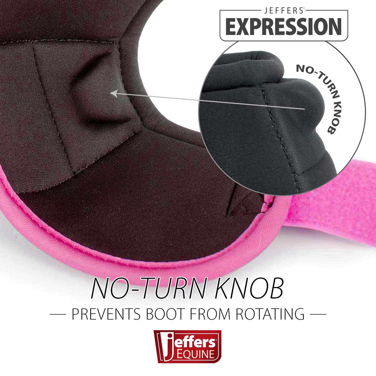 Campanas Jeffers Expression Neón Anti-Rotación para Caballos