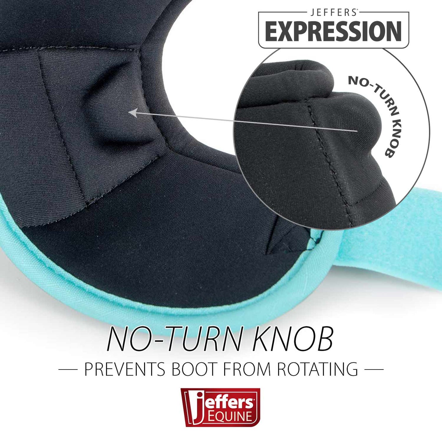 Campanas Jeffers Expression Neón Anti-Rotación para Caballos