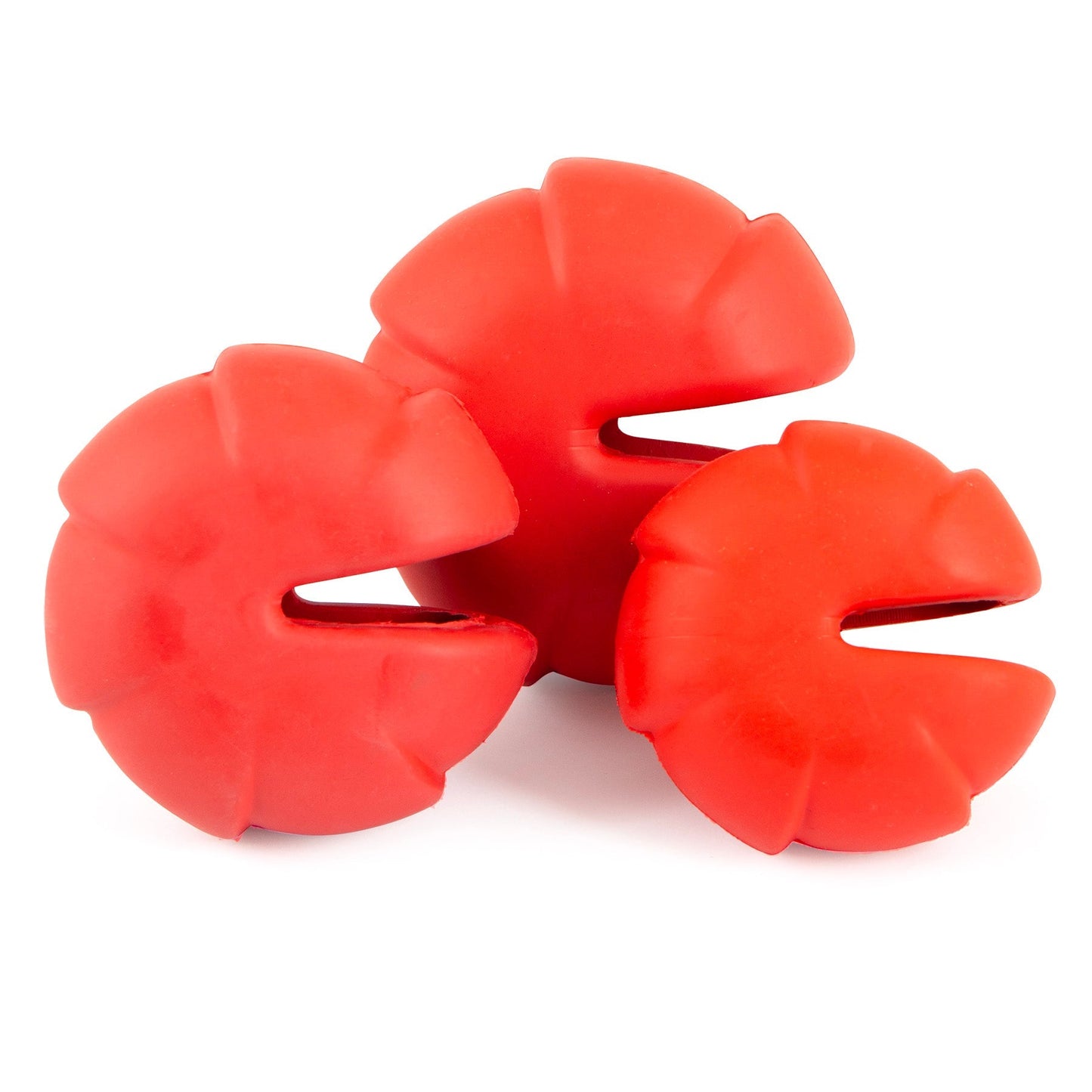 Juguete masticable dental de caucho natural con dispensador de golosinas para perro, Jeffers Red Millipede