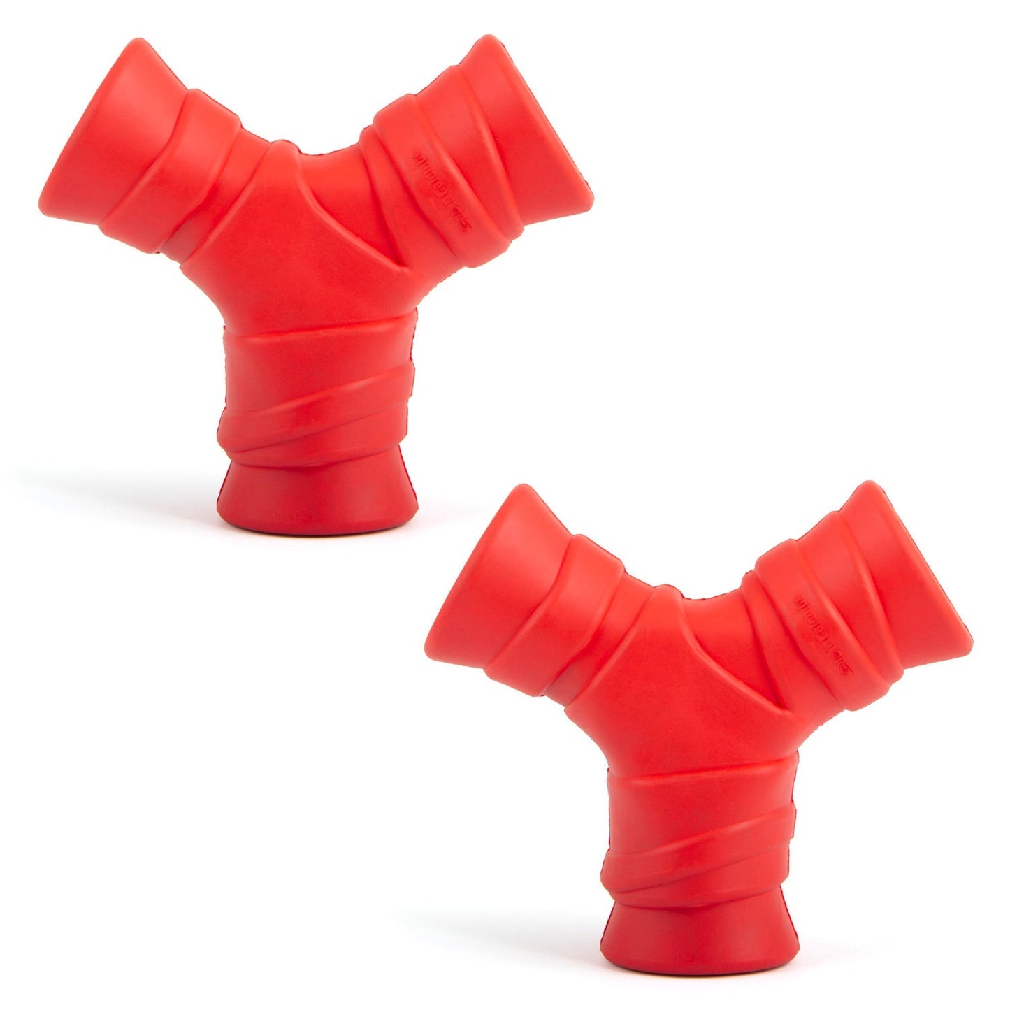 Juguete masticable Jeffers Red "Y" de caucho natural para perros, para masticadores moderados