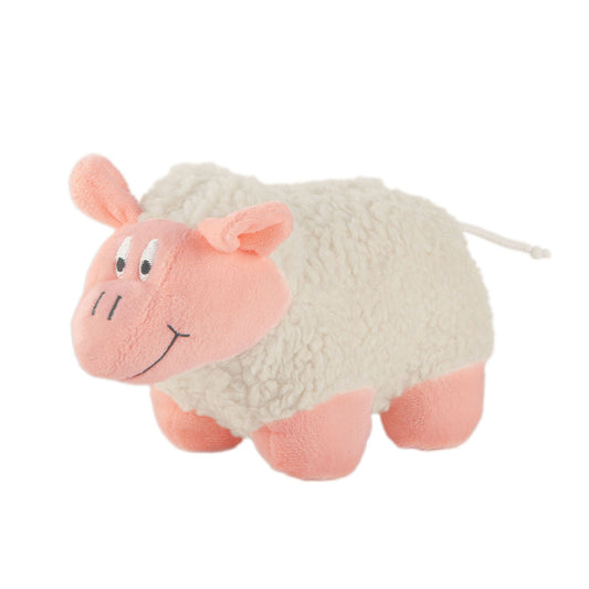 Jeffers Juguete con chillido para perro Fleecy Lamb, unidad
