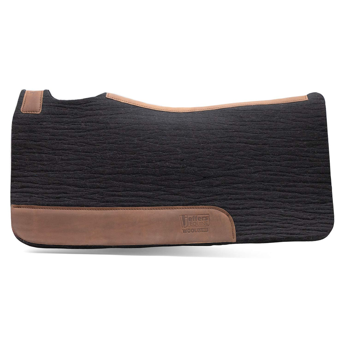 Manta de Silla de Montar Jeffers WoolLuxe 100% Lana Equina – Acolchada, Transpirable y Amortiguadora