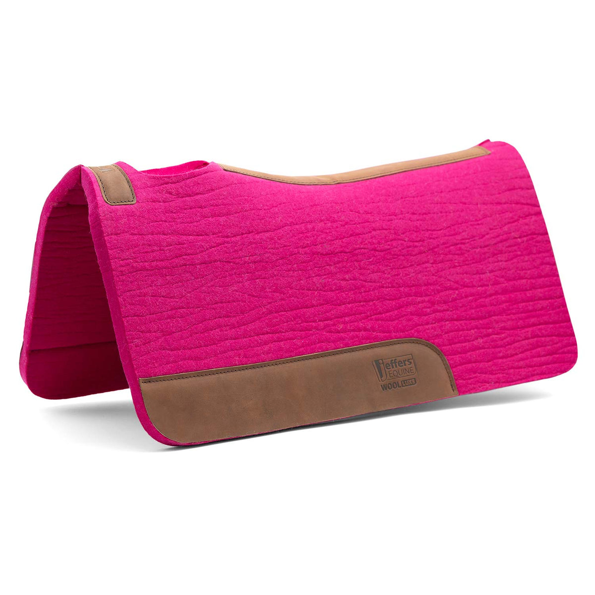 Manta de Silla de Montar Jeffers WoolLuxe 100% Lana Equina – Acolchada, Transpirable y Amortiguadora