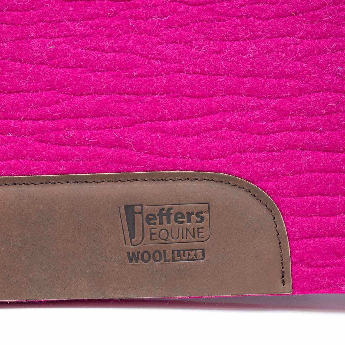 Manta de Silla de Montar Jeffers WoolLuxe 100% Lana Equina – Acolchada, Transpirable y Amortiguadora