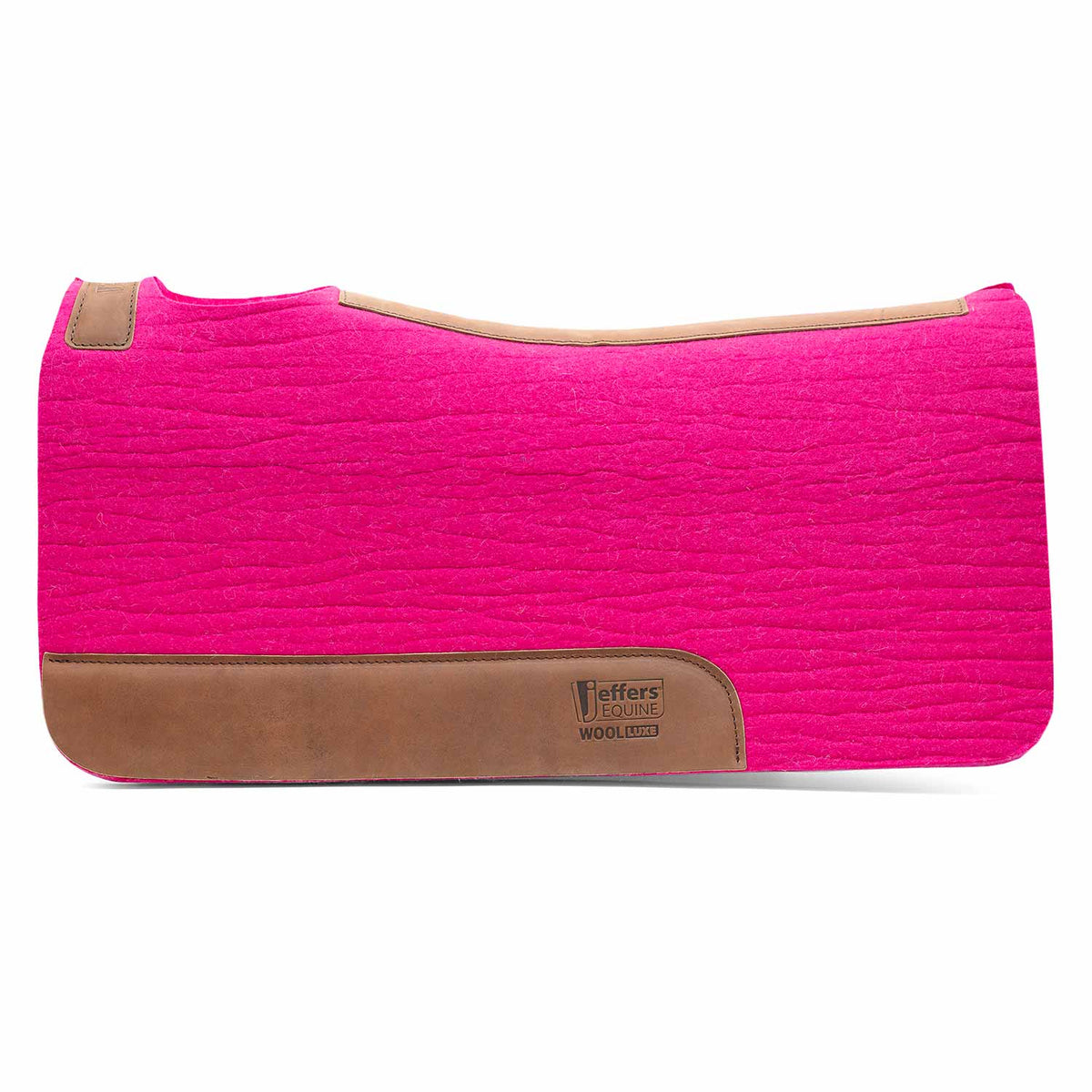 Manta de Silla de Montar Jeffers WoolLuxe 100% Lana Equina – Acolchada, Transpirable y Amortiguadora