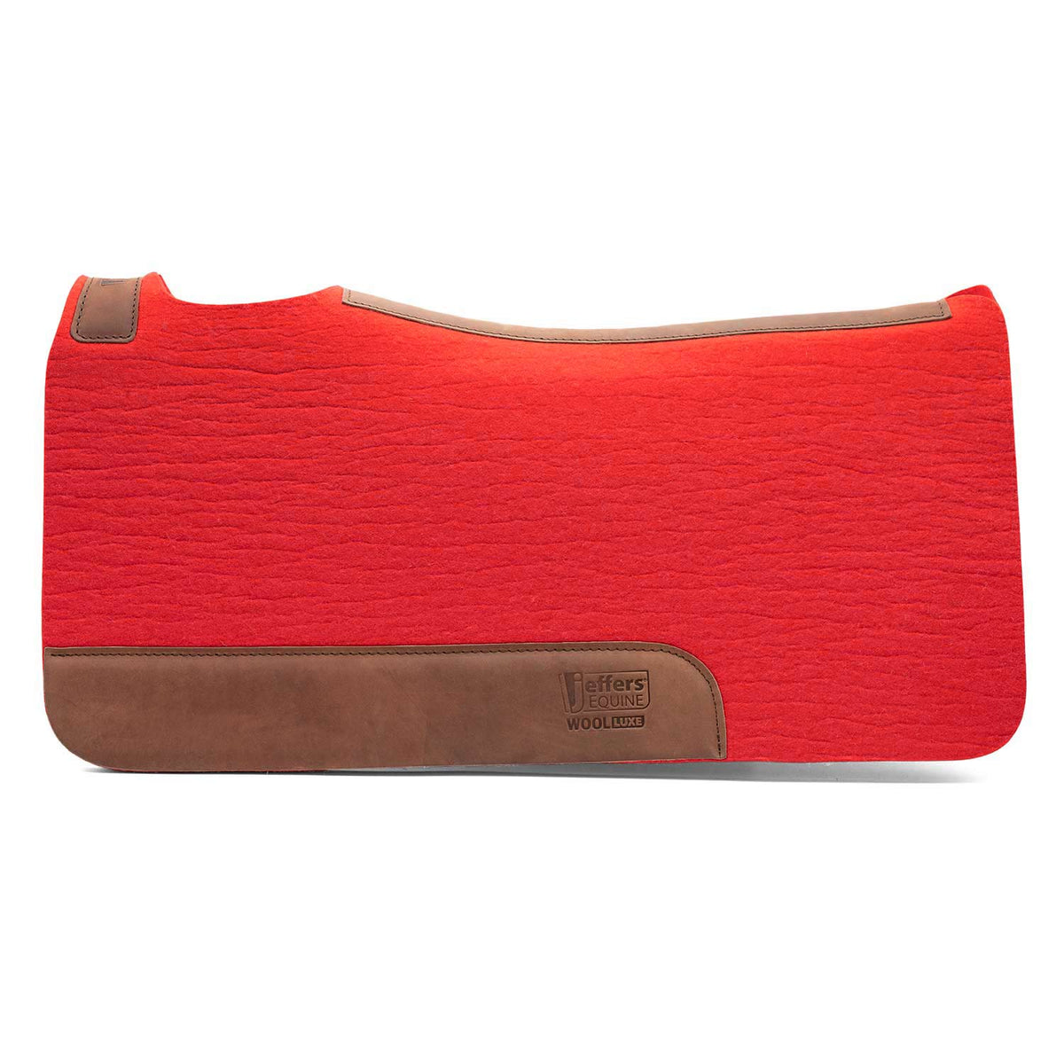 Manta de Silla de Montar Jeffers WoolLuxe 100% Lana Equina – Acolchada, Transpirable y Amortiguadora