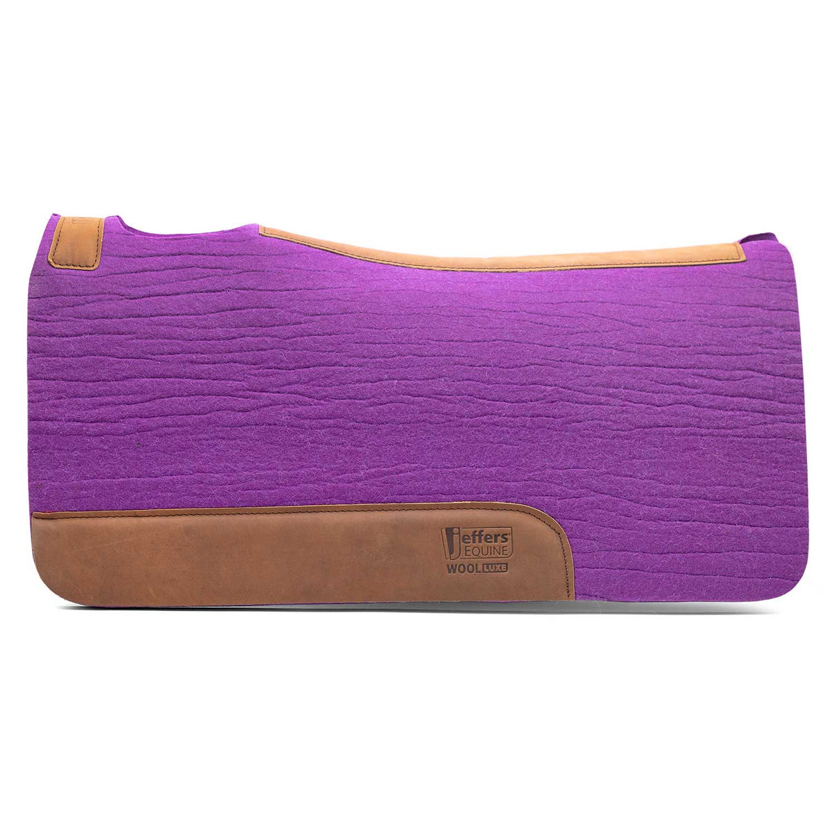 Manta de Silla de Montar Jeffers WoolLuxe 100% Lana Equina – Acolchada, Transpirable y Amortiguadora