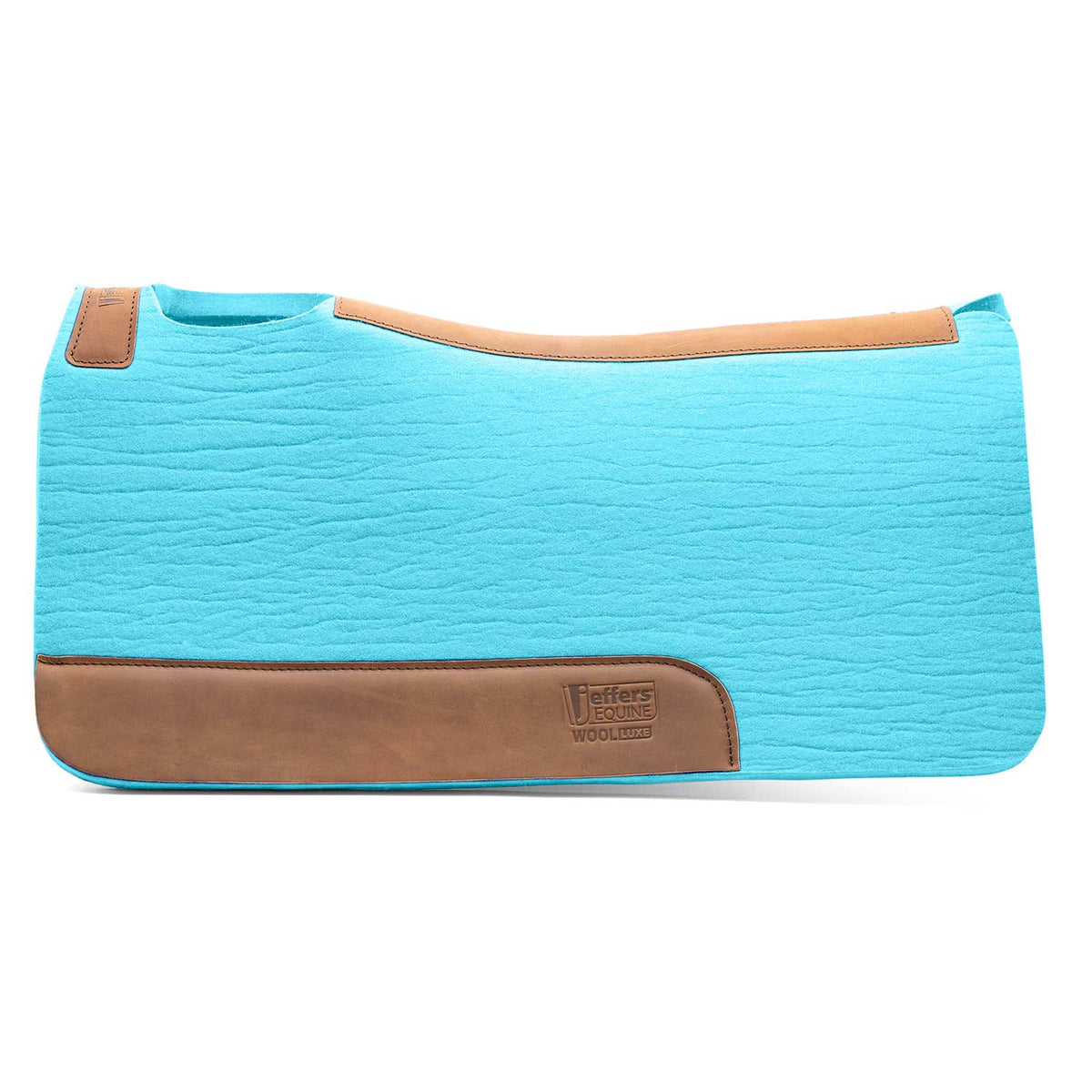 Manta de Silla de Montar Jeffers WoolLuxe 100% Lana Equina – Acolchada, Transpirable y Amortiguadora