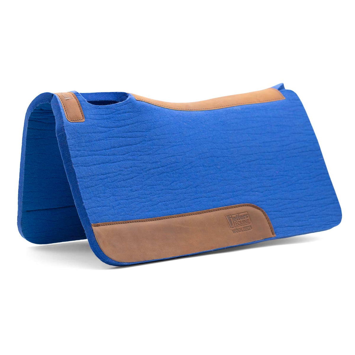 Manta de Silla de Montar Jeffers WoolLuxe 100% Lana Equina – Acolchada, Transpirable y Amortiguadora