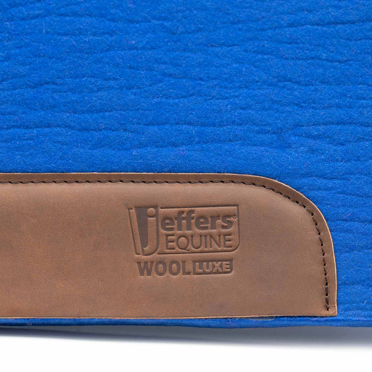 Manta de Silla de Montar Jeffers WoolLuxe 100% Lana Equina – Acolchada, Transpirable y Amortiguadora